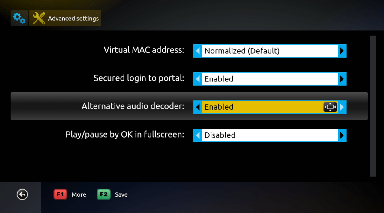 No sound on live TV and VOD? Smart STB